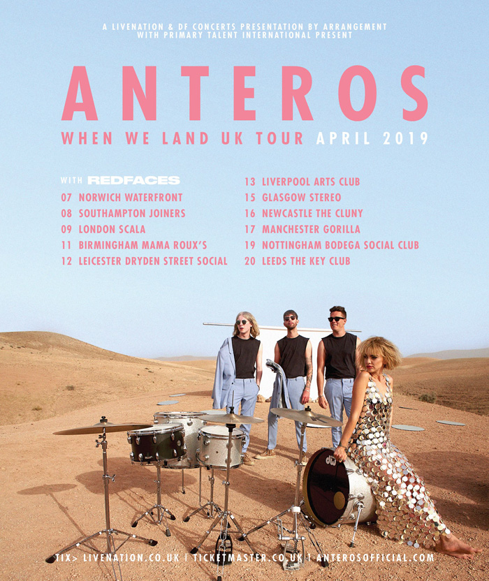 ANTEROS tour poster image